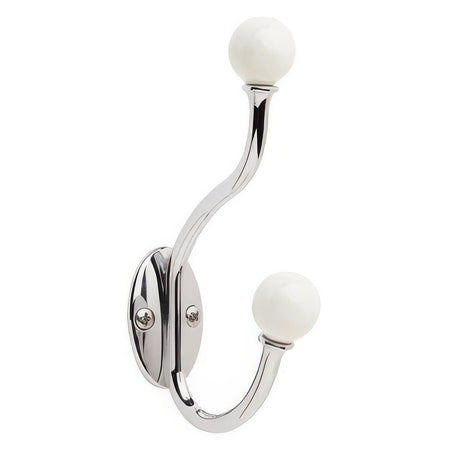 Amerock H55469W26 coat and hat hook