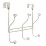 Amerock H55548S silver over the door hooks