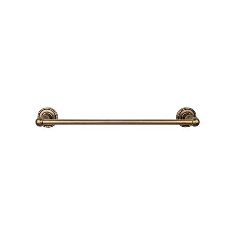 Top Knobs ED8GBZF TOP BATH (R) Edwardian Bath Single 26 1/2" Wall Mounted Towel Bar German Bronze