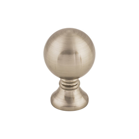 Top Knobs TK801BSN Kara 1" Diameter Round Knob Brushed Satin Nickel