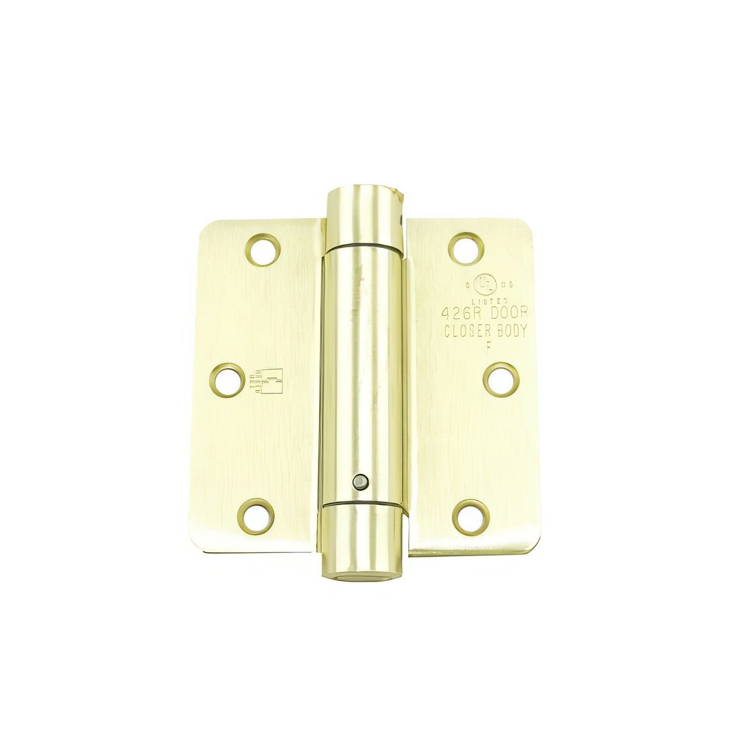 Hager 12513124.1 satin brass spring hinge