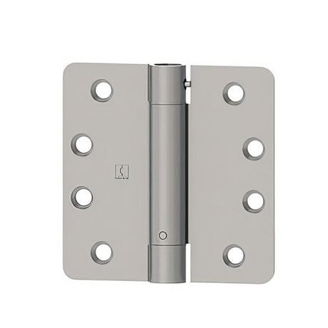 Hager 1251415.1 12514 4 X 4 Full Mortise 1/4" Radius Corner Spring Hinge Satin Nickel