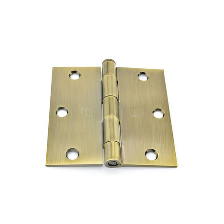 Hager 17413125EA antique brass plain bearing hinge