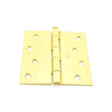 Hager 174144EA satin brass plain bearing hinge