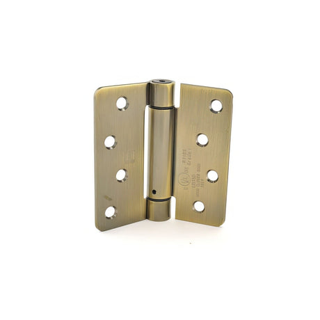 Hager 175145 antique brass spring hinge