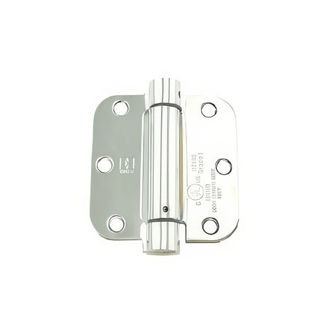 Hager 175231226 polished chrome spring hinge