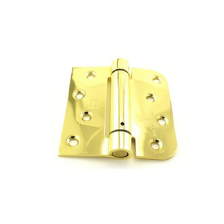 Hager 175443 polished brass spring hinge