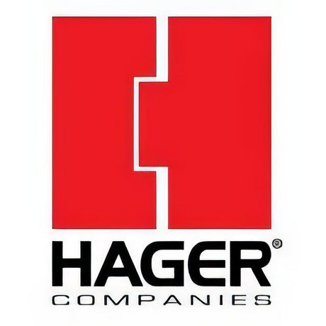 Hager RC1279312314 RC127931 3.5" x 3.5" 1/4" Radius Full Mortise Plain Bearing Hinge Bright Brass
