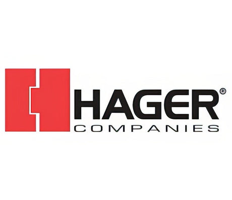 Hager RC12794314 bright brass plain bearing hinge