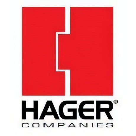 Hager RC1741312P14 RC174131 3.5" x 3.5" 1/4" Radius Full Mortise Residential Plain Bearing Hinge Prime Coat