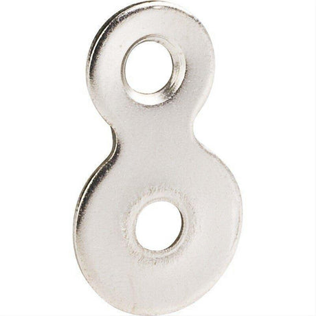 Hardware Resources 103841BN 1-5/16" Figure 8 Drawer Front Connecting Plate Bright Nickel
