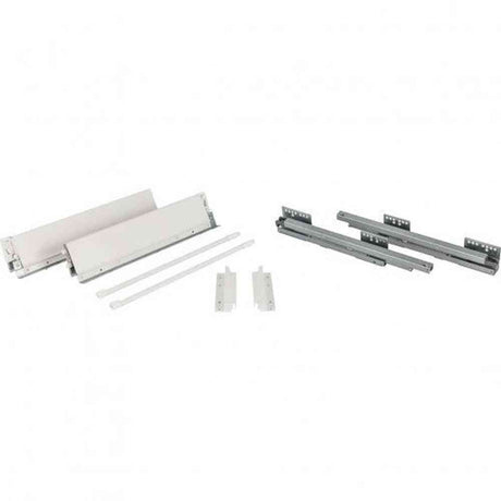 Hardware Resources MDB-164-500 white drawer slide