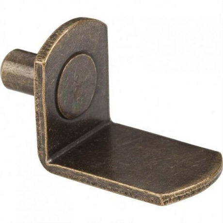 Hardware Resources 1706AB 5 mm Pin Angled Shelf Support with 3/4" Arm Brushed Antique Brass