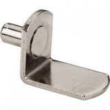Hardware Resources 1706BN 5 mm Pin Angled Shelf Support with 3/4" Arm Bright Nickel