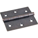 Hardware Resources OL33550DACM distressed antique brass butt hinge