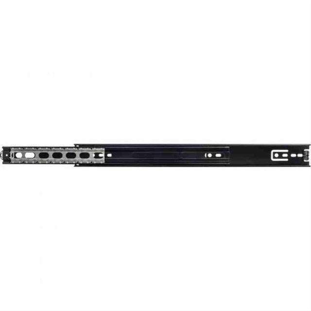 Hardware Resources 303-50-12BLKC 12" Cabinet Member Standard Duty 100 lbs Black Ball Bearing Drawer Slides