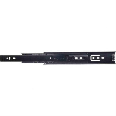 Hardware Resources 303FU12BLK 12" Heavy Duty Black 100 lb Full Extension Ball Bearing Drawer Slide