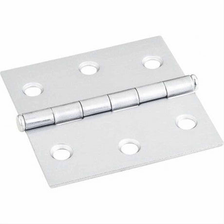 Hardware Resources 33524BC Antique Brass 2-1/2" x 2-1/2" Swaged Butt Hinge Chrome