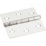 Hardware Resources 33524BN Antique Brass 2-1/2" x 2-1/2" Swaged Butt Hinge Bright Nickel