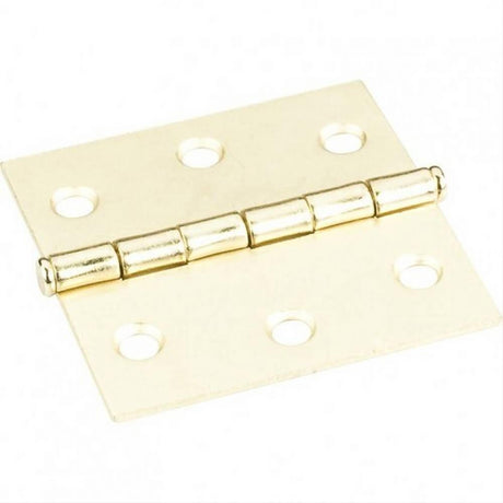 Hardware Resources 33524PB Antique Brass 2-1/2" x 2-1/2" Swaged Butt Hinge Polished Brass