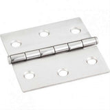 Hardware Resources 33524SS Antique Brass 2-1/2" x 2-1/2" Swaged Butt Hinge Stainless Steel
