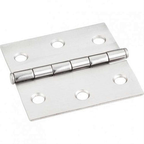 Hardware Resources 33524SS Antique Brass 2-1/2" x 2-1/2" Swaged Butt Hinge Stainless Steel