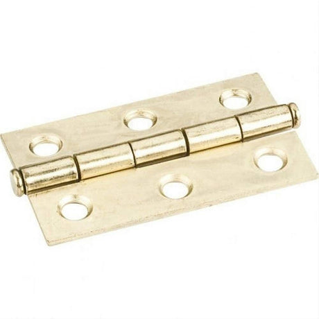 Hardware Resources 33527PB 2-1/2" x 1-1/2" Single Half Swaged Butt Hinge Polished Brass