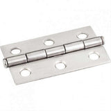 Hardware Resources 33527SS 2-1/2" x 1-1/2" Single Half Swaged Butt Hinge Stainless Steel