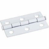 Hardware Resources 33527WH 2-1/2" x 1-1/2" Single Half Swaged Butt Hinge White
