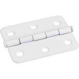 Hardware Resources 33530BWH 33530 2-1/2" x 2" Single Full Swaged Radius Corner Butt Hinge Bright White
