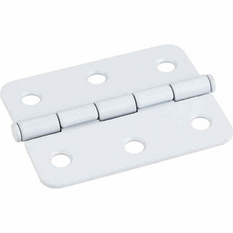 Hardware Resources 33530PR 33530 2-1/2" x 2" Single Full Swaged Radius Corner Butt Hinge Prime Coat