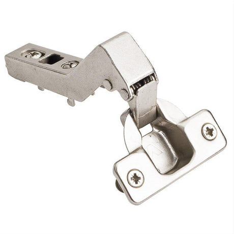 Hardware Resources 500.0N20.75 45 Degree 18 mm Crank Cam Adjustable Standard Duty Hinge with Press-in 8 mm Dowels Polished Nickel