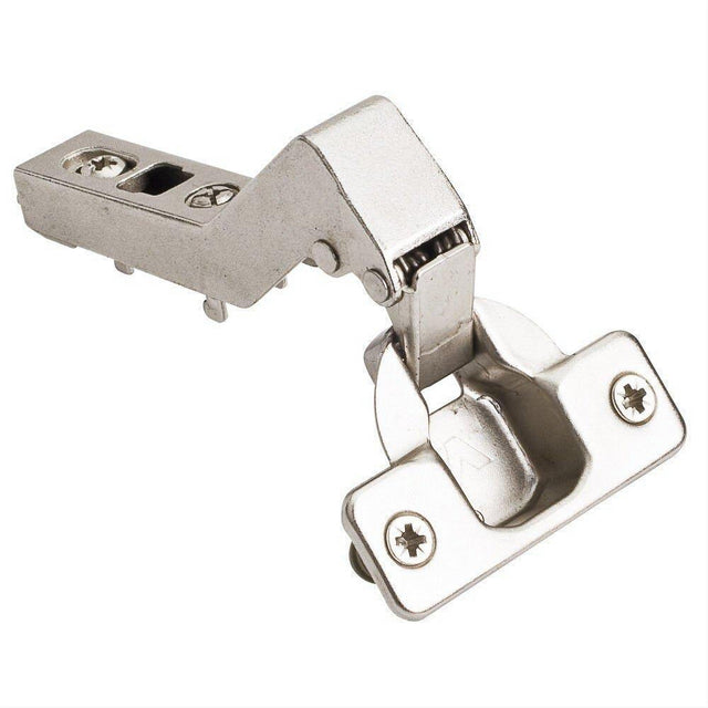 Hardware Resources 500.0N20.75 45 Degree 18 mm Crank Cam Adjustable Standard Duty Hinge with Press-in 8 mm Dowels Polished Nickel