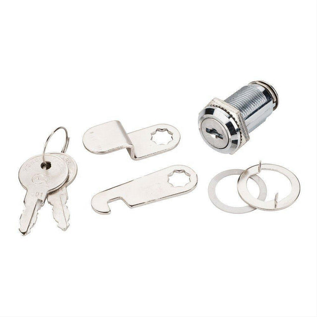 Hardware Resources 68639CH 1-1/8" Length Chrome Cam Lock Keyed Alike