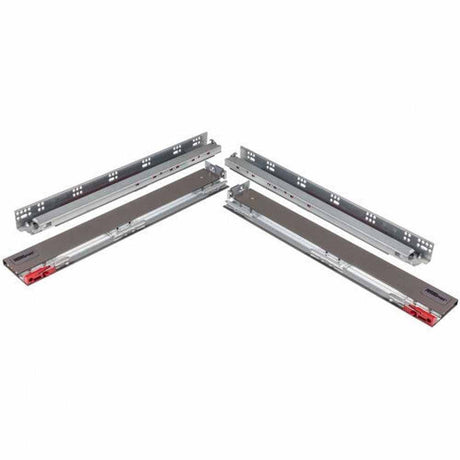 Hardware Resources MDB500-185-18GR grey drawer slide