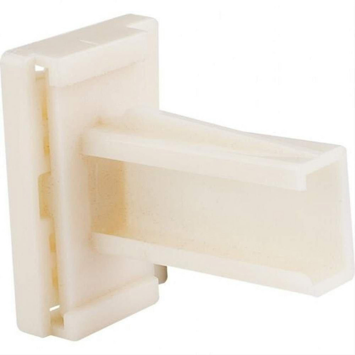 Hardware Resources 8000R Adjustable Socket with Dowels For 9400/9500 Series Slides Right White