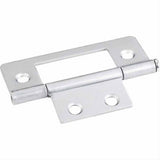 Hardware Resources 9500BC 9500 3" Loose Pin Non-Mortise Hinge 4 Hole Brushed Chrome