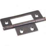 Hardware Resources 9500DACM 9500 3" Loose Pin Non-Mortise Hinge 4 Hole Distressed Antique Brass
