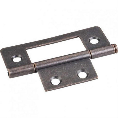 Hardware Resources 9500DACM 9500 3" Loose Pin Non-Mortise Hinge 4 Hole Distressed Antique Brass