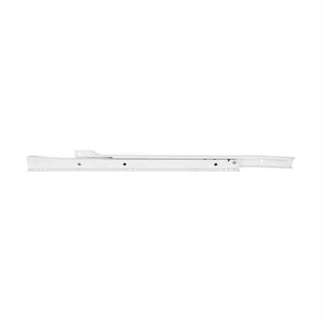 Hardware Resources 9500DL 19-3/4" (500 mm) Cream White Bulk Pack Self-Closing Double Captive Slide Drawer Left