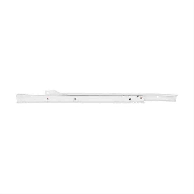 Hardware Resources 9500DL 19-3/4" (500 mm) Cream White Bulk Pack Self-Closing Double Captive Slide Drawer Left