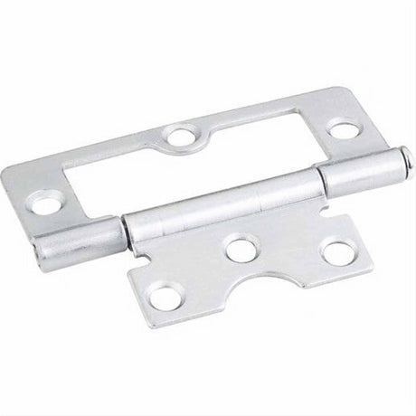 Hardware Resources 9802BC 3" Swaged Loose Pin Non-Mortise Hinge with 6 Holes Brushed Chrome