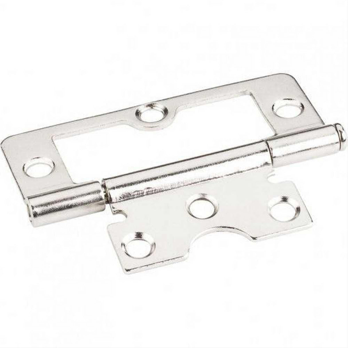 Hardware Resources 9802BN 3" Swaged Loose Pin Non-Mortise Hinge with 6 Holes Black Nickel