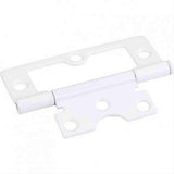 Hardware Resources 9802WH 3" Swaged Loose Pin Non-Mortise Hinge with 6 Holes White