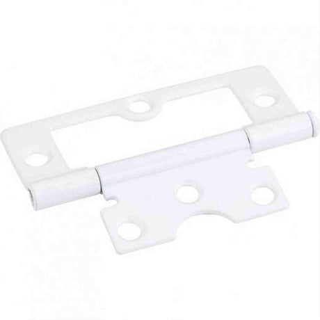 Hardware Resources 9802WH 3" Swaged Loose Pin Non-Mortise Hinge with 6 Holes White
