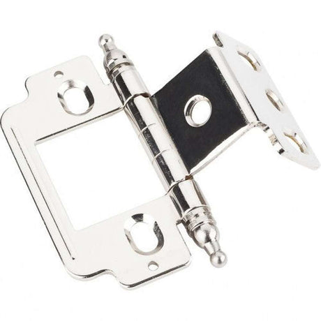 Hardware Resources 0158NI polished nickel cabinet hinge