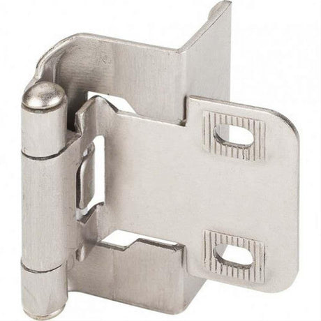 Hardware Resources H6441SN 1/2" Overlay Full Wrap Hinge Satin Nickel