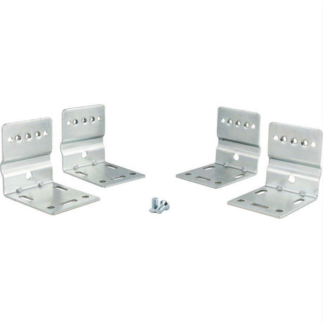 Hardware Resources SLIDE-KIT Cabinet Mounting Brackets For 303 Series Ball Bearing Slides And USE Series Undermount Slides Zinc