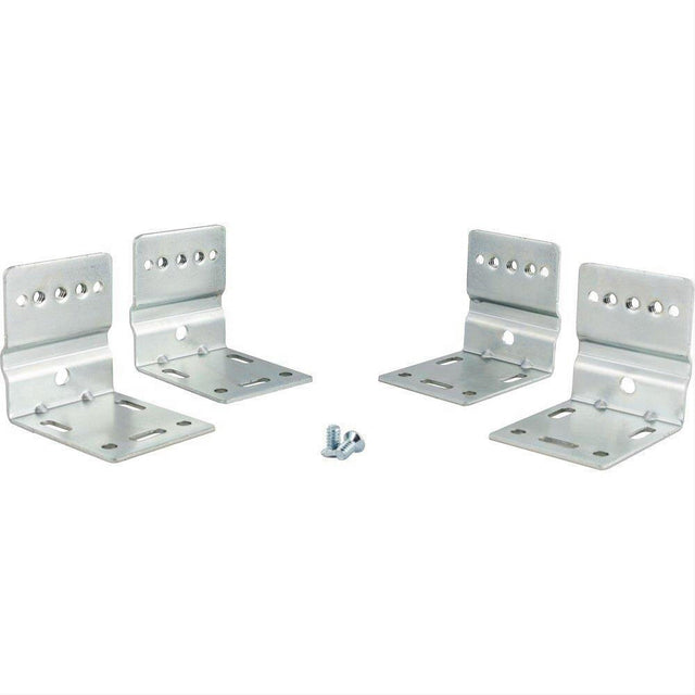 Hardware Resources SLIDE-KIT Cabinet Mounting Brackets For 303 Series Ball Bearing Slides And USE Series Undermount Slides Zinc