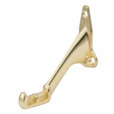 Sure-Loc HB1 3 polished brass handrail bracket